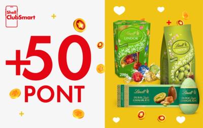 50 ClubSmart pont Lindt különlegességekre *