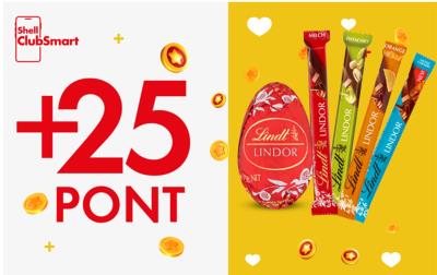25 ClubSmart pont Lindt csokoládékra*